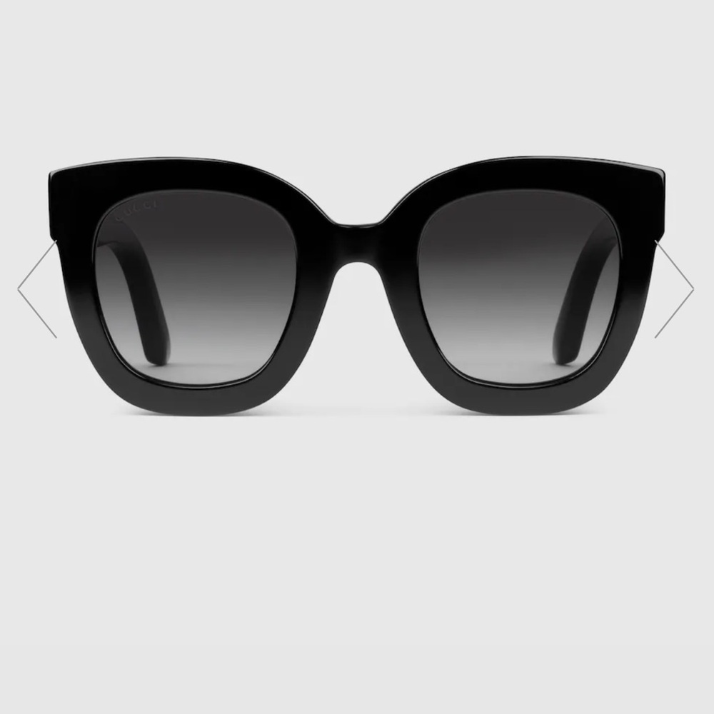 NEW GUCCI ROUND-FRAME ACETATE SUNGLASSES WITH STAR - Picture 8 of 9